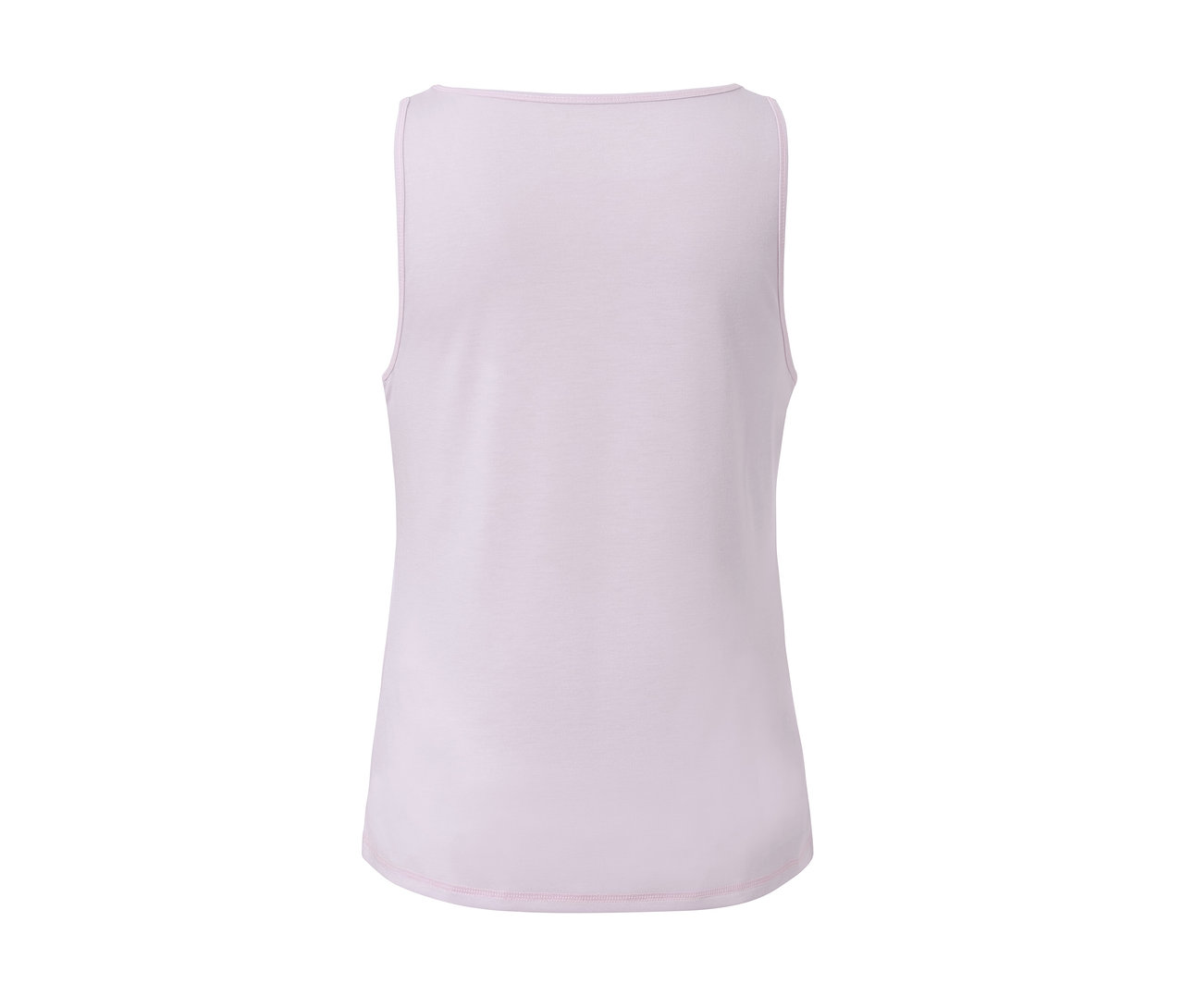 Zadní pohled na růžové sportovní tričko 2 v 1.