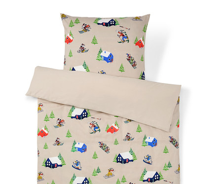 Povlečení z jemného biberu »Mickey and Friends«, standardní velikost