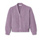 Dětský pletený žinylkový svetr, levandulová