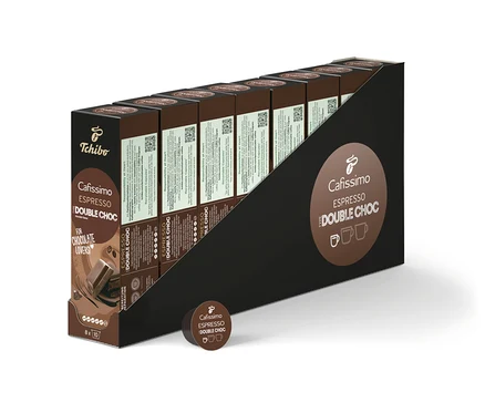 Balení kapslí Cafissimo Flavoured Espresso – Double Choc.