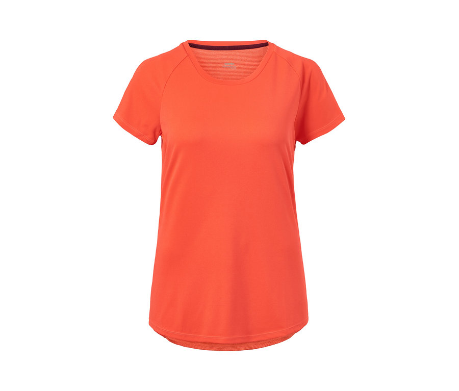 Oranžové funkční triko.