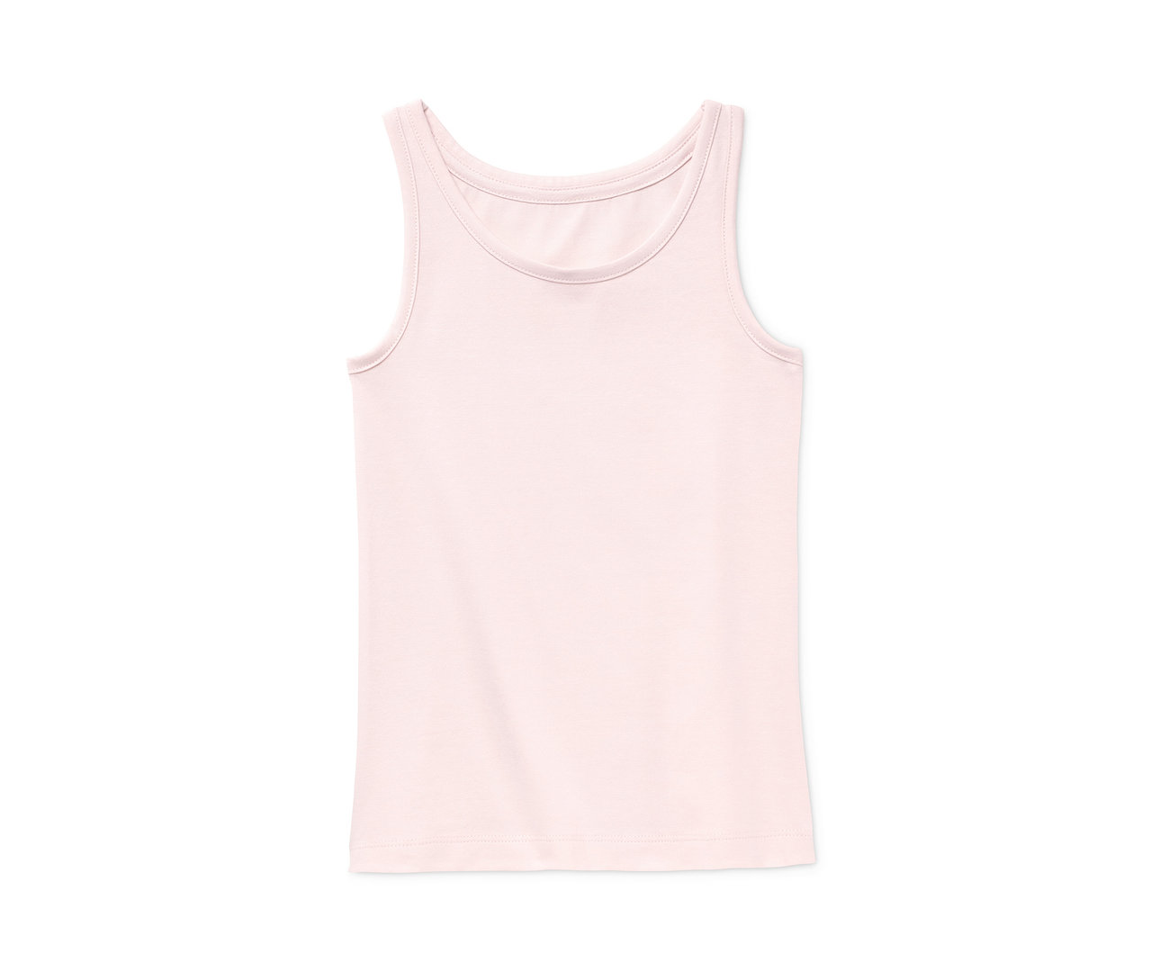 Růžový top z biobavlny.