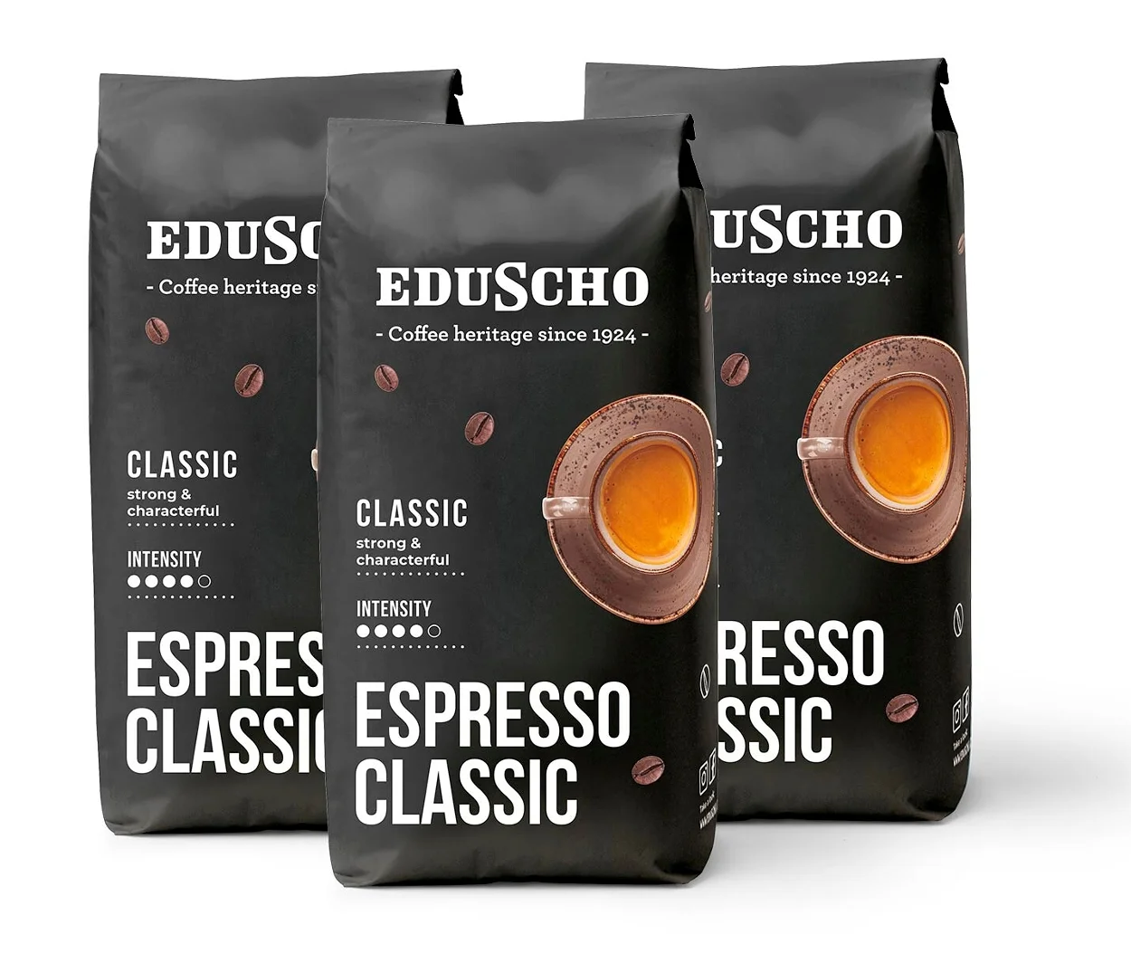 Eduscho Espresso Classic - 3 kg zrnkové kávy