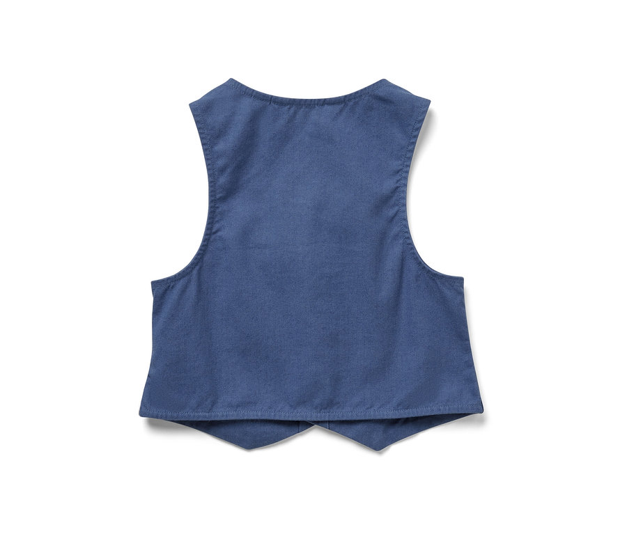 Modrá dětská vesta.