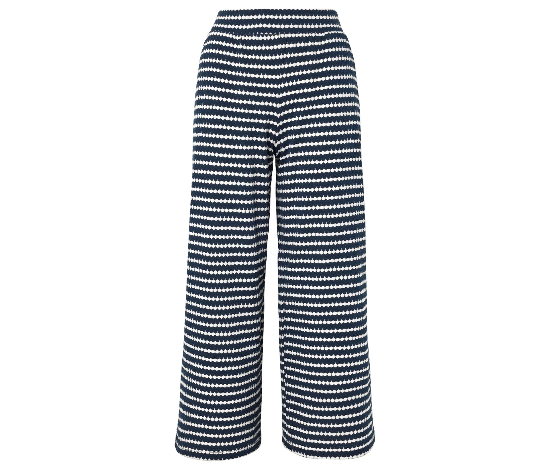 Strukturované kalhoty culotte