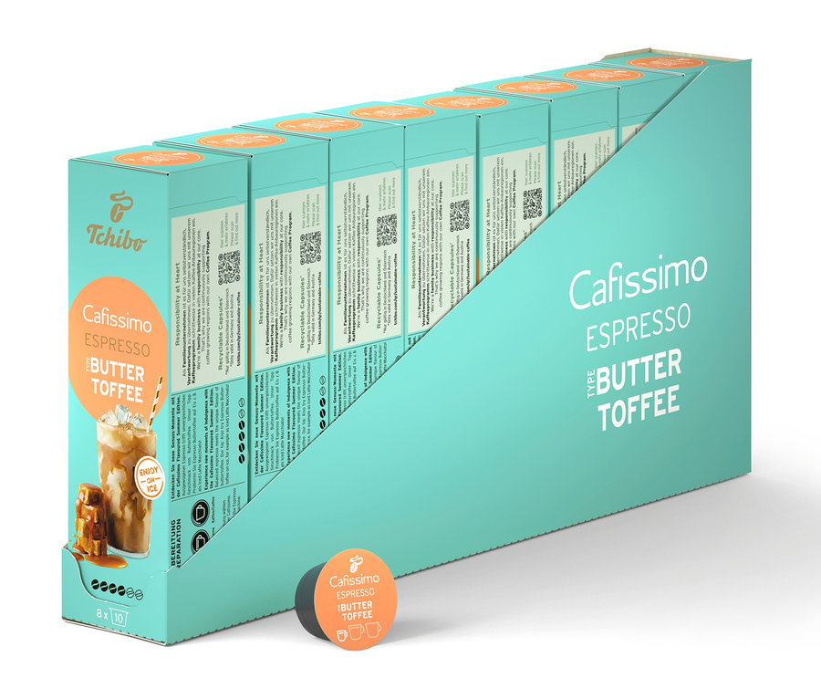 Cafissimo Flavoured Espresso - Buttertoffee 80 kapslí