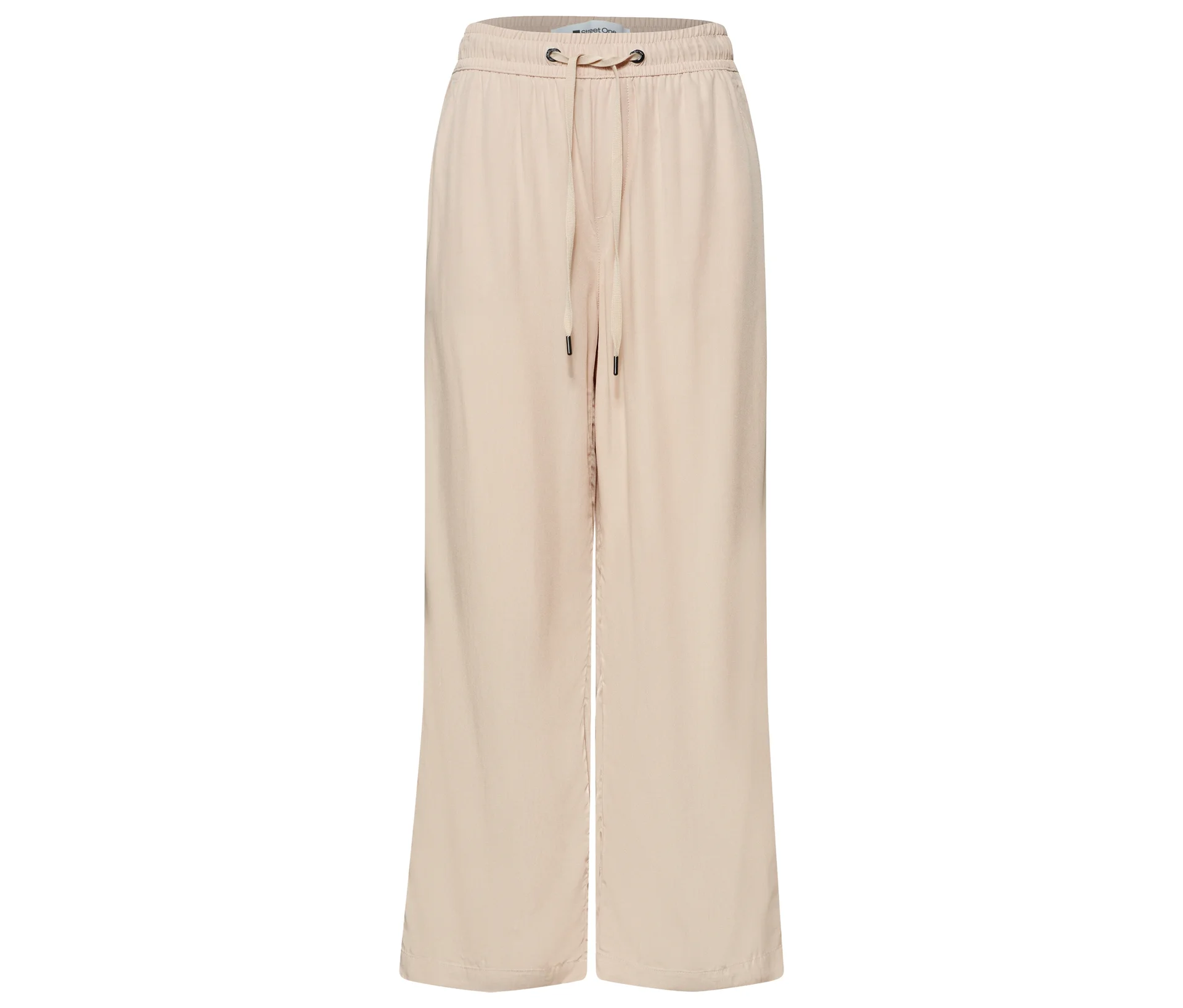 7/8 kalhoty culottes Street One, béžová