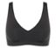 Černá podprsenka sloggi ZERO Feel 2.0 Soft Bra na bílém pozadí.