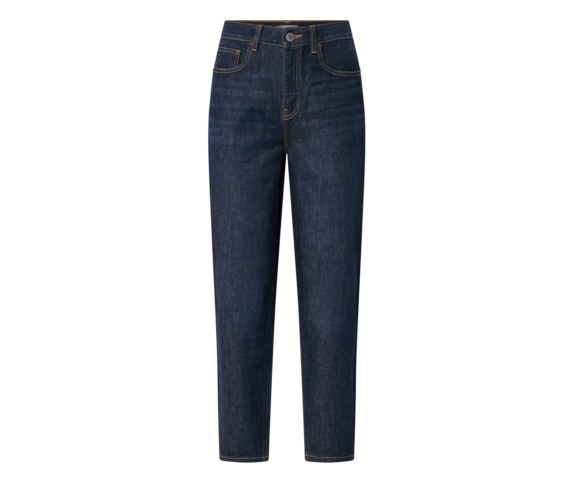 Džíny mom – střih »Nyla«, dark blue denim