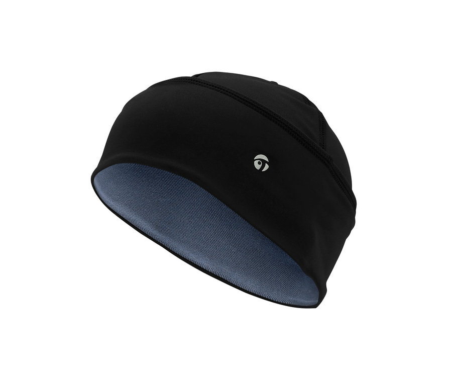 Černá funkční čepice unisex.