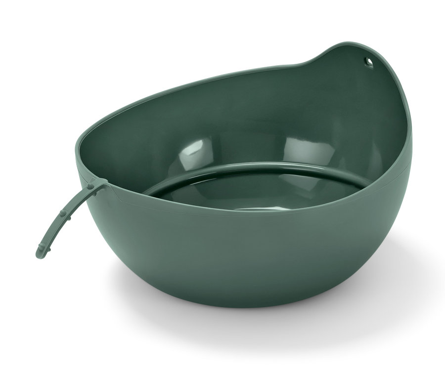 Zelená forma na pečení chleba.