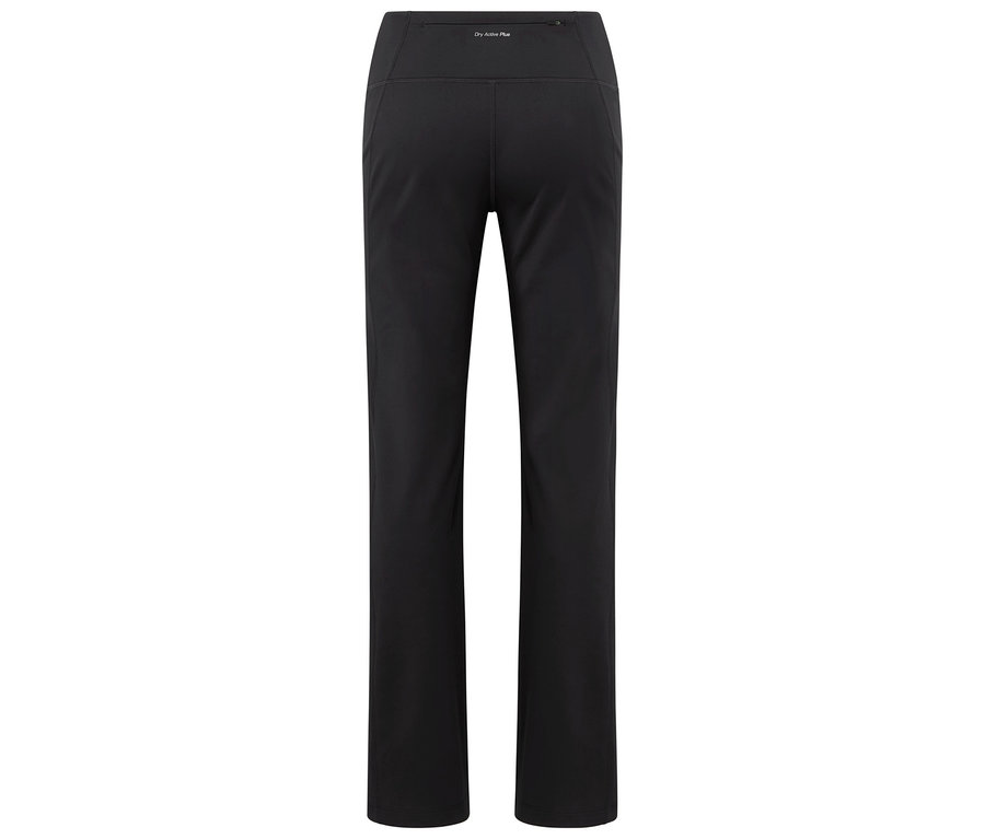 Černé kalhoty na bílém pozadí.