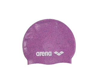 Růžová dětská plavecká čepice arena Junior Silicone.