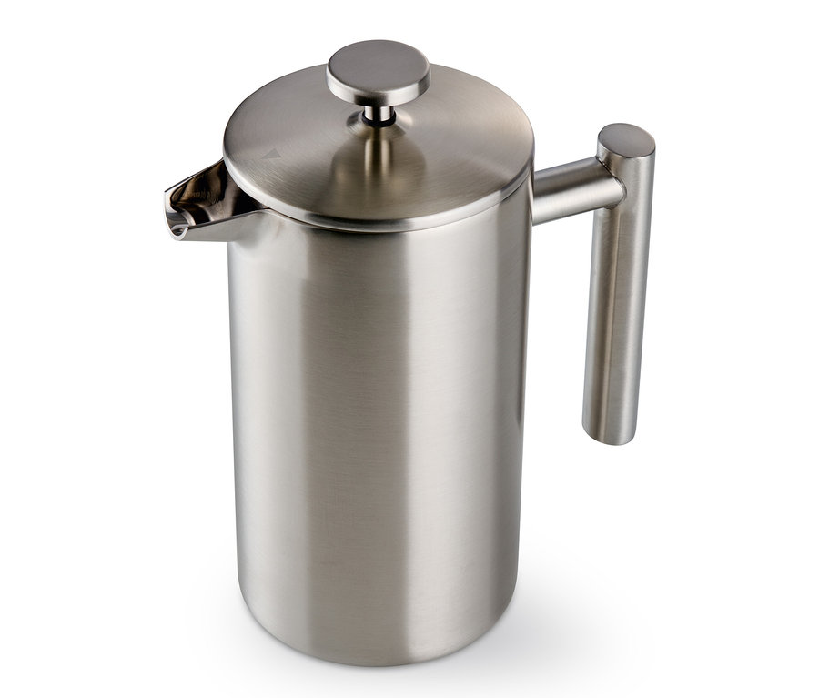 Nerezová dvoustěnná konvička french press 900 ml.