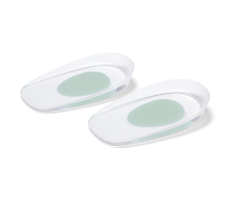 Dva průhledné patní klíny.