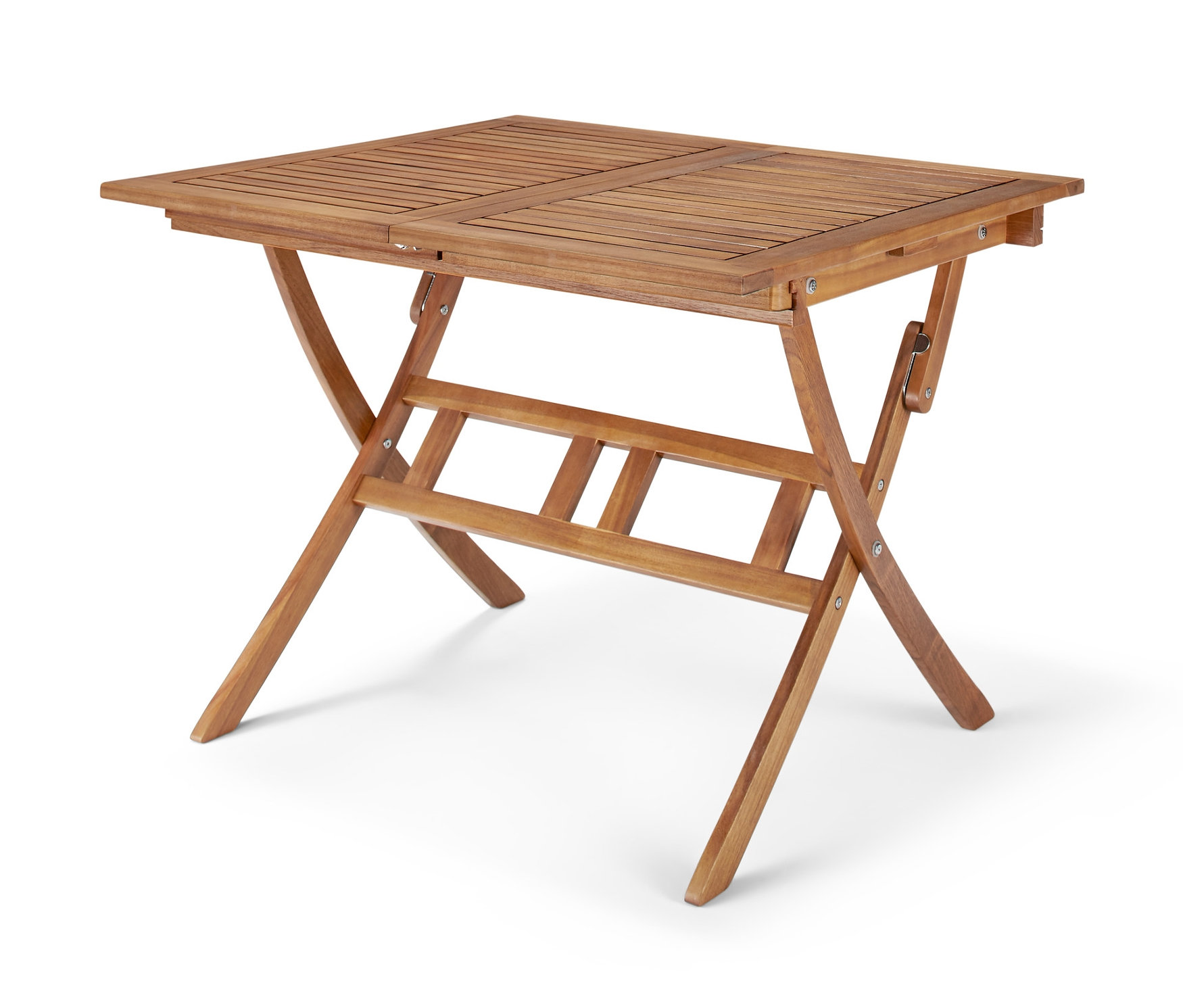 Rozkládací stůl se sklápěcí konstrukcí.