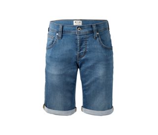 Modrý denim, seprání medium bleach