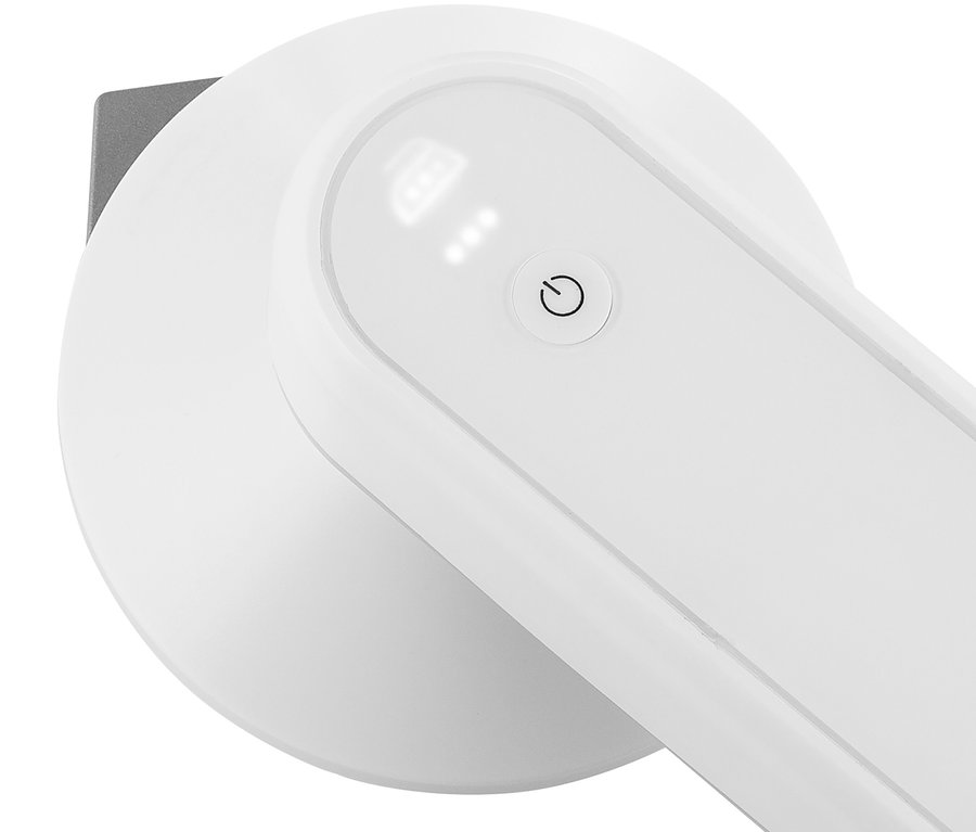 Detail akumulátorové žehličky s powerbankou Princess.