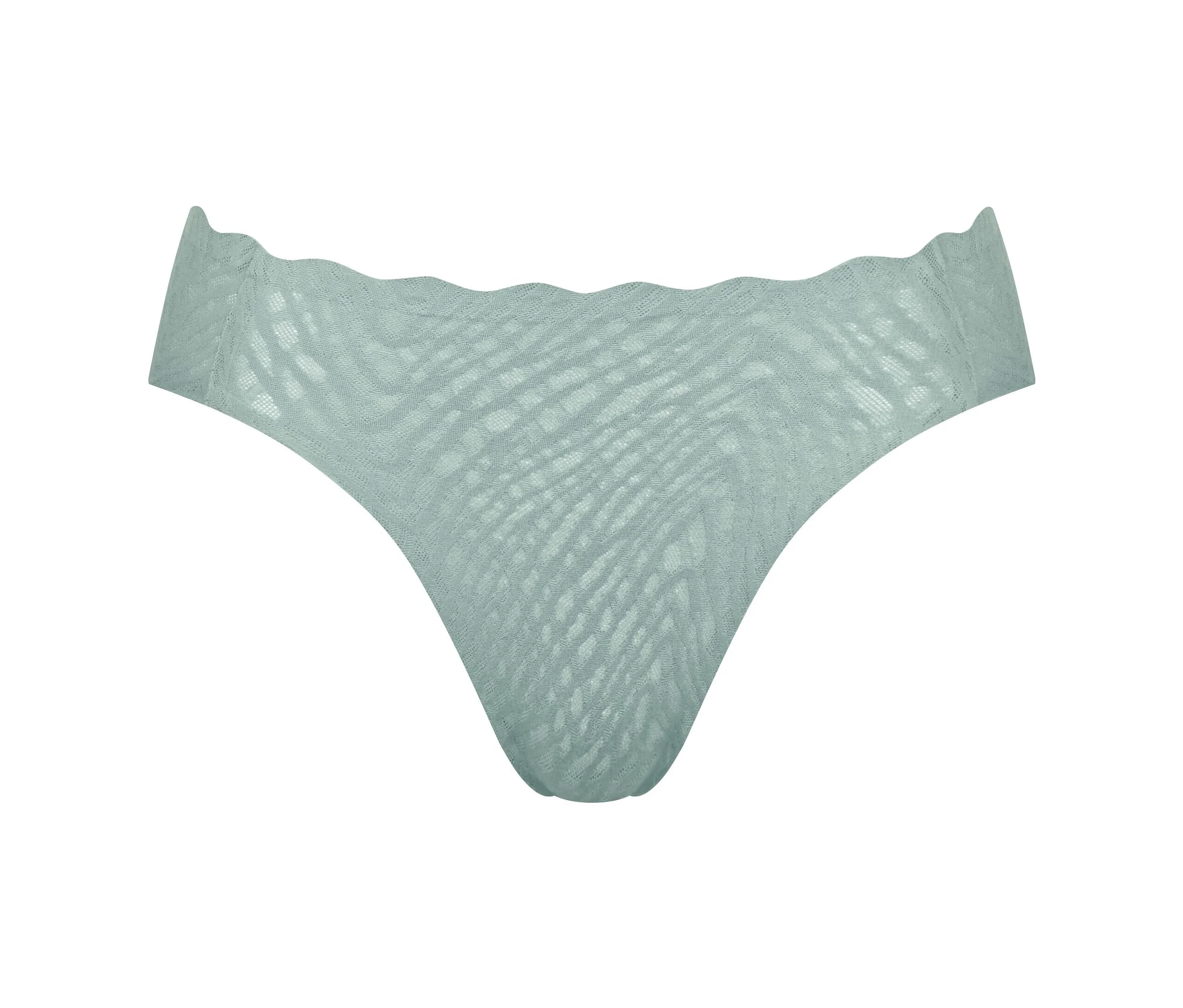 Vysoce vykrojené kalhotky sloggi ZERO Feel Bliss High leg, misty turquoise