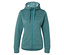 Bunda s kapucí, tyrkysová