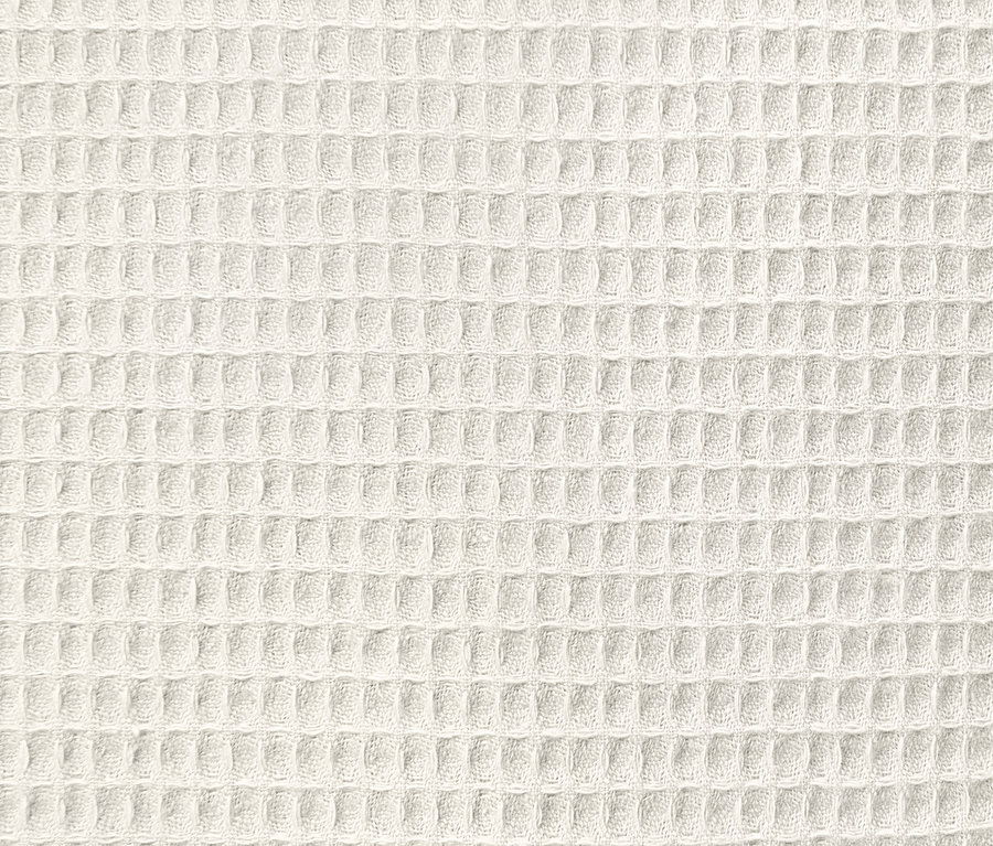 Detailní záběr na dámský župan s texturou vafle.