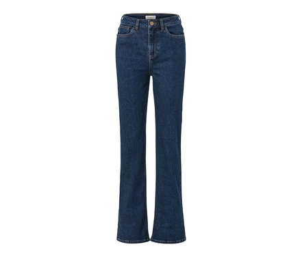 Modré džíny bootcut střihu »Lou«.