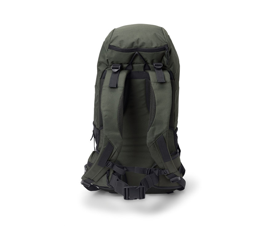 Zelený turistický batoh, 40 l.