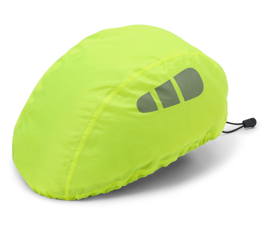 Žlutozelený obal s reflexním logem na bílém pozadí.