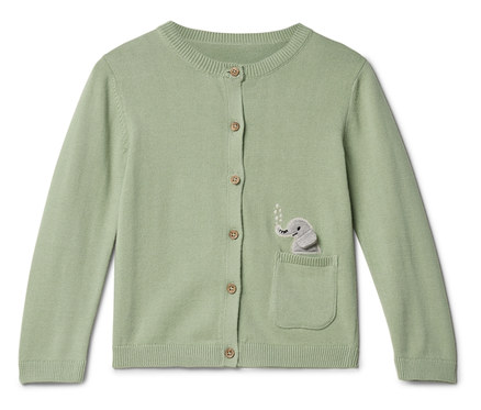 Dětský pletený svetr s aplikací