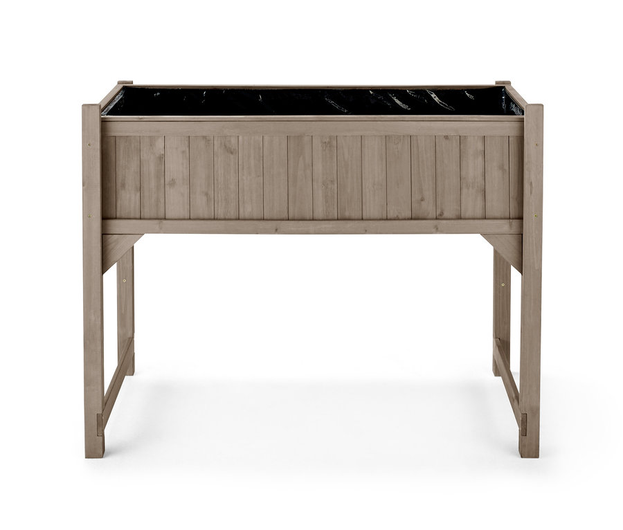 Vysoký truhlík Jonte s černou vnitřní vložkou.