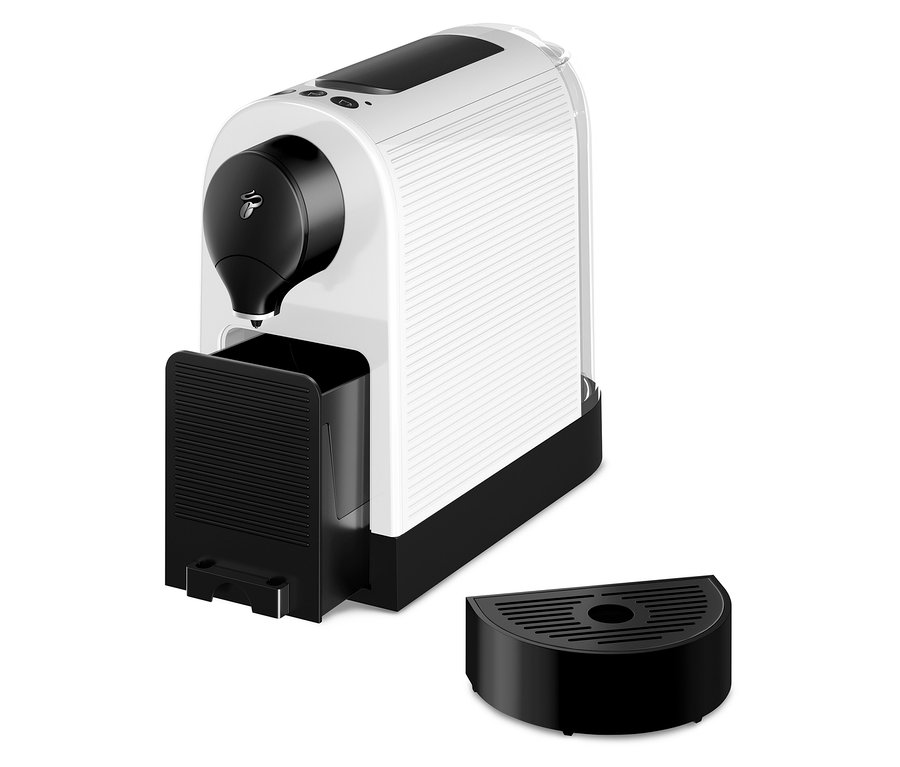 Bílý kávovar Cafissimo pure+.