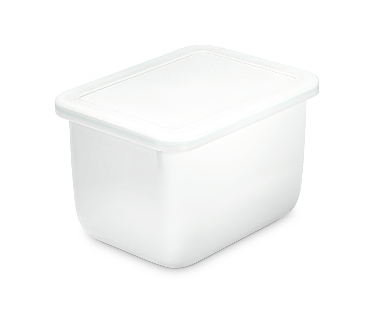 Smaltovaná dóza na knäckebrot a suchary.