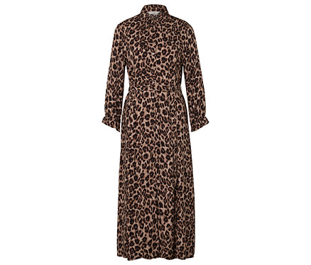 Košilové šaty s potiskem