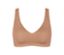 Měkká podprsenka sloggi ZERO Feel 2.0 Soft Bra v barvě nostalgic brown.