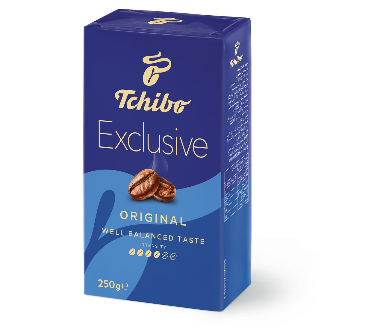 Balení mleté kávy TC Exclusive - 12 x 250 g.