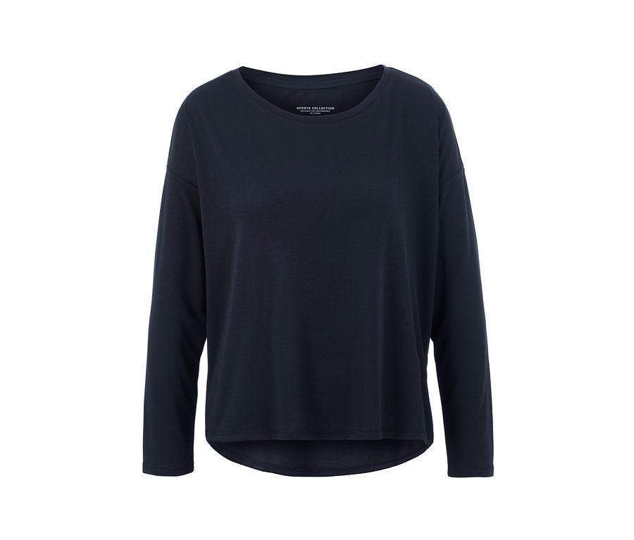 Modré sportovní tričko 2 v 1.