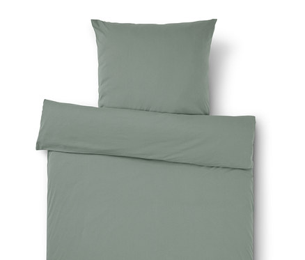 Žerzejové povlečení, zelená, standardní velikost