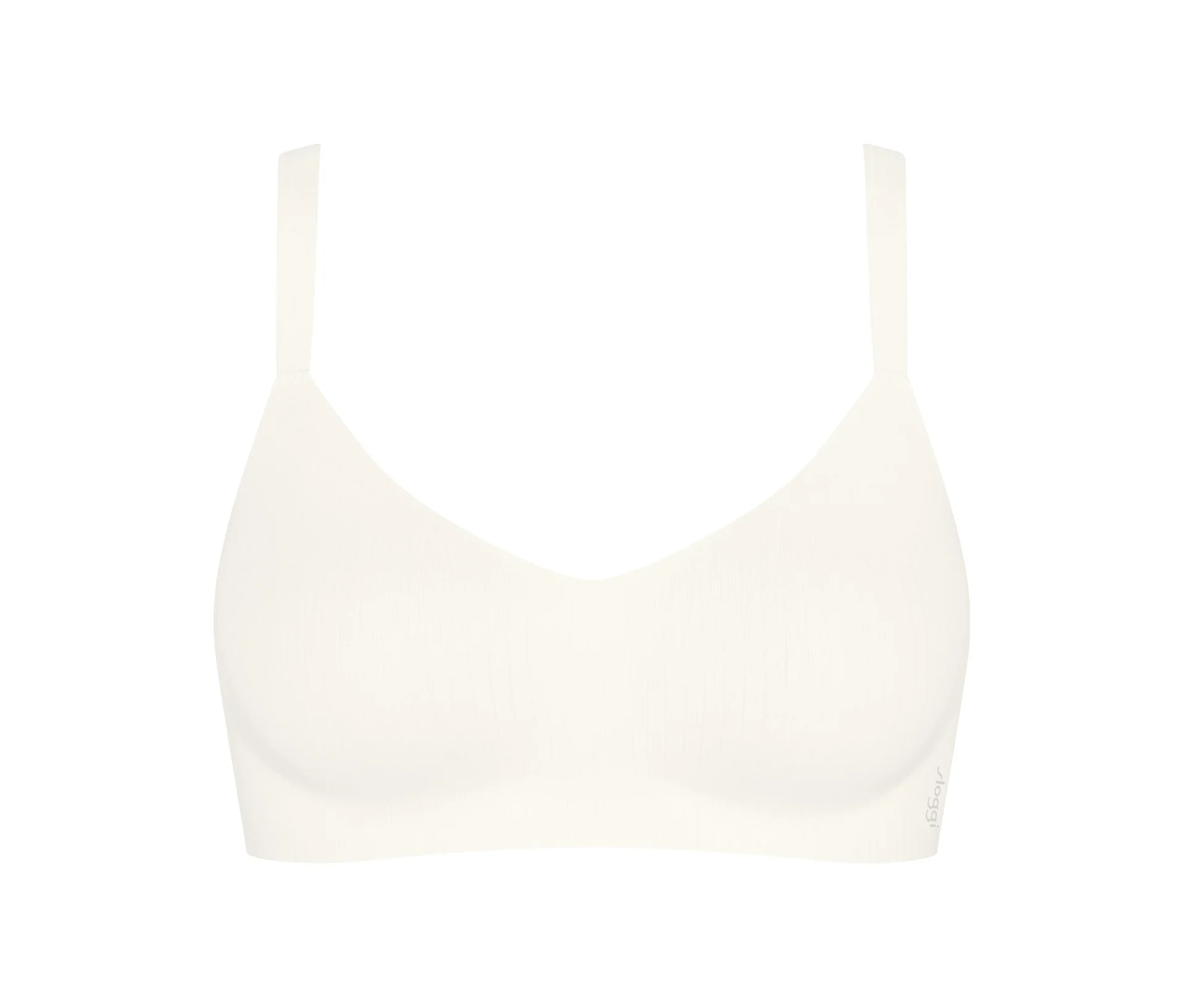 Měkká podprsenka sloggi ZERO Feel Pure Soft bra, Silk White