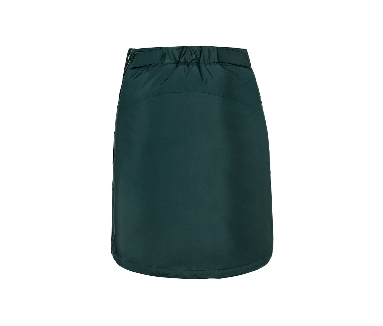 Zelená termosukně na bílém pozadí.