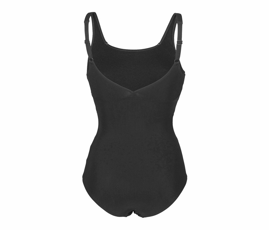 Černý dámský plavky arena Shapewear Jewel R Low C Cup.