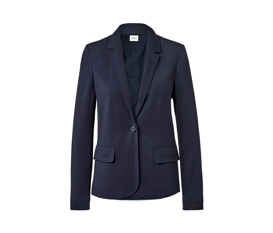 Tmavě modré sako blejzr.