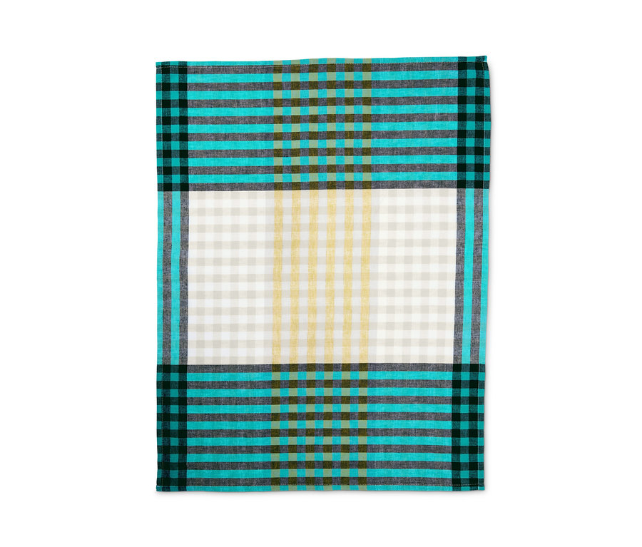 Kostkovaná utěrka na nádobí, 3 ks.