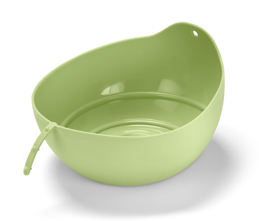 Zelená forma na pečení chleba.