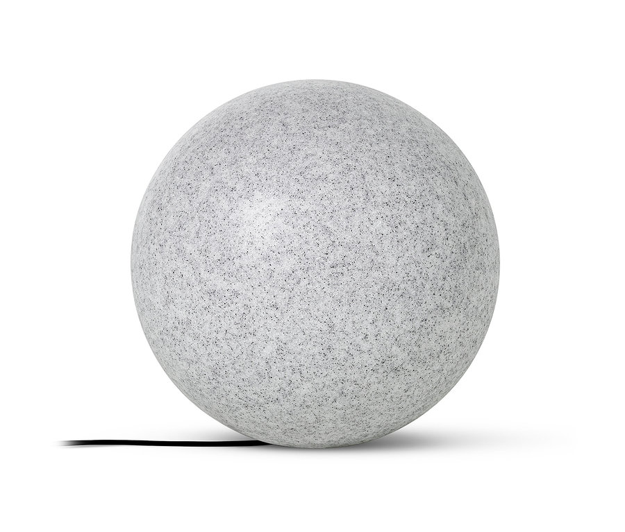 Svetlo ve tvaru koule se střídáním barev, cca 45 cm.