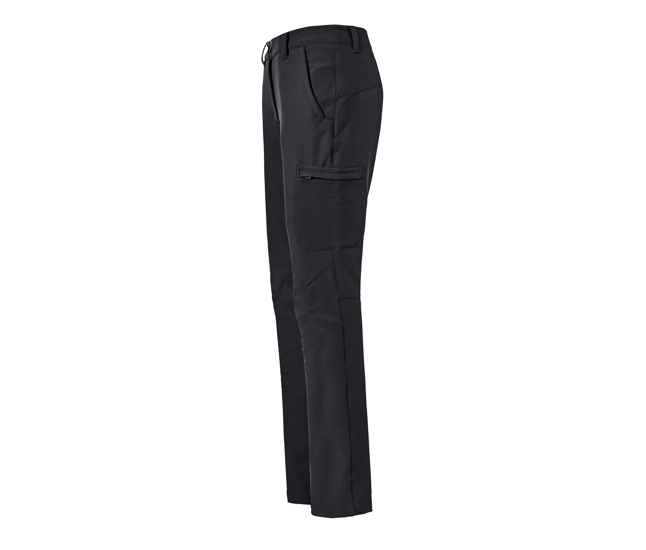 Černé termokalhoty s kapsami.