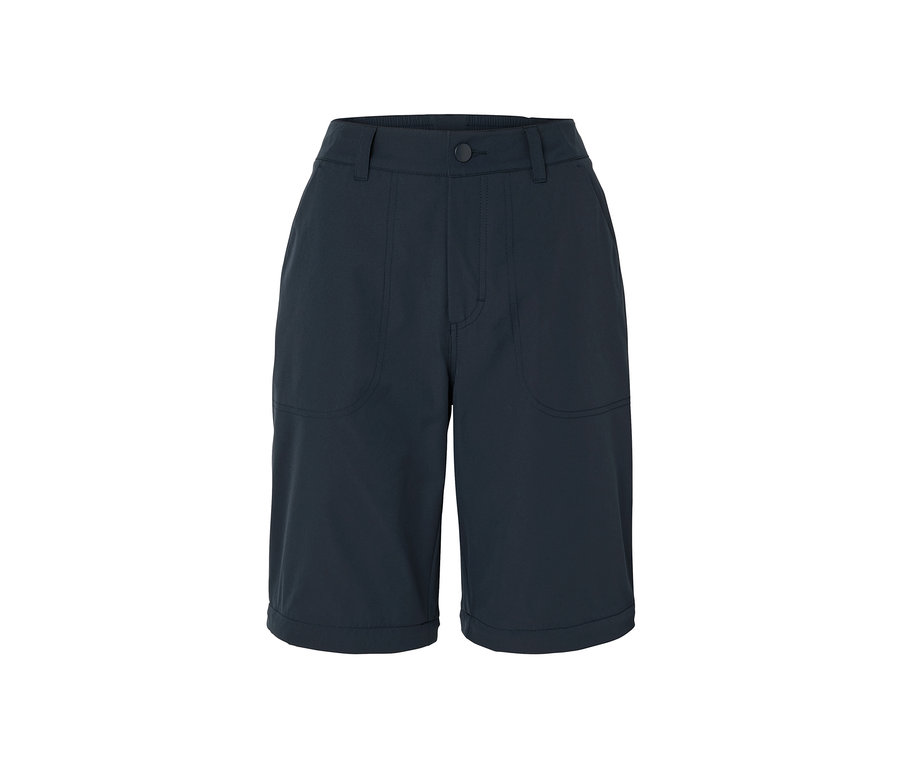 Modré funkční kalhoty 2 v 1.