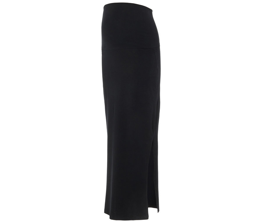 Černá sukně MAMALICIOUS MLEMMA TUBE MAXI SKIRT A. E. NOOS.