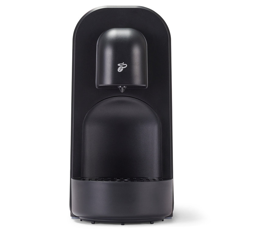 Černý kávovar Cafissimo now black zepředu.