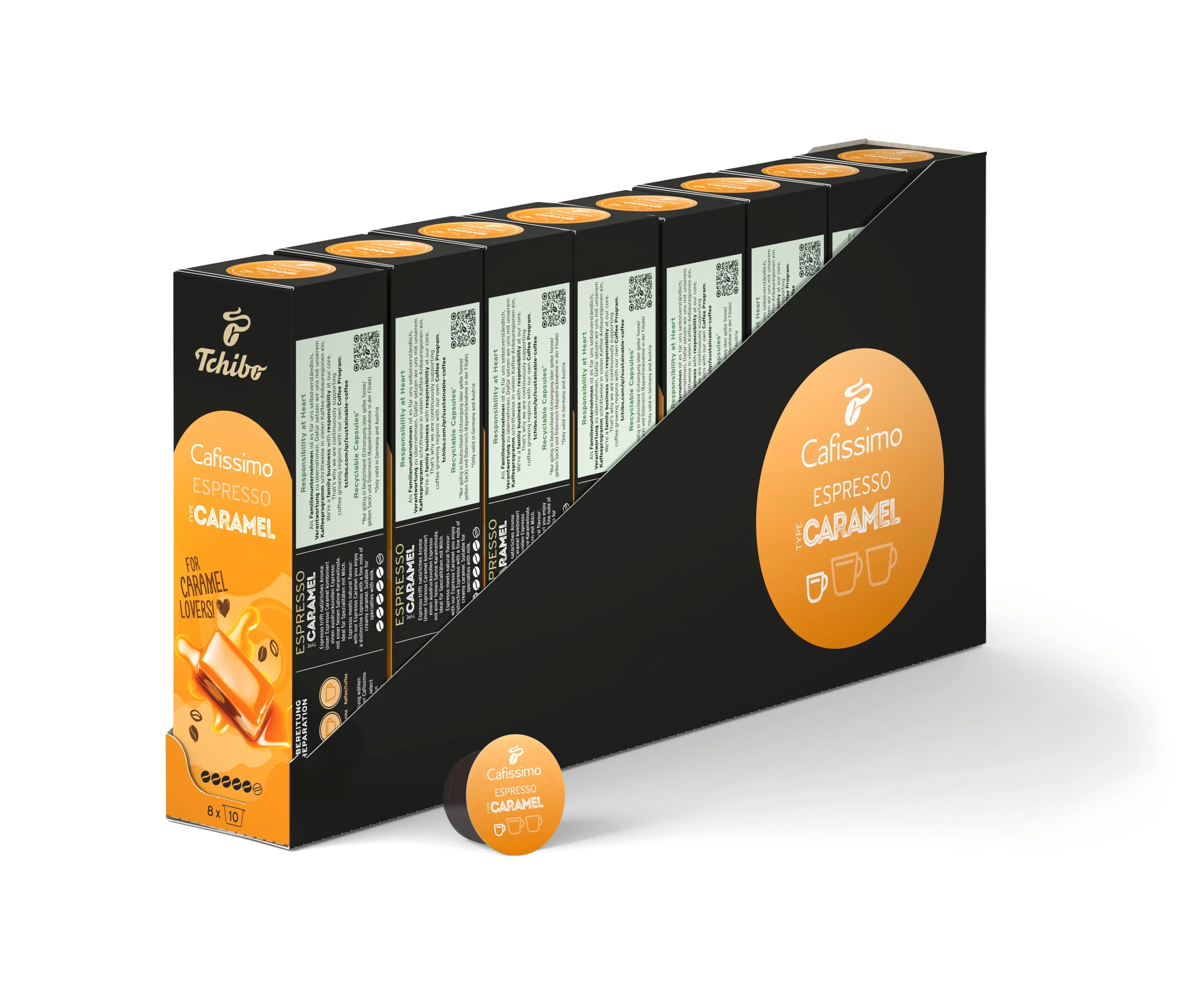 Flavoured Edition: Espresso Caramel – 80 kapslí