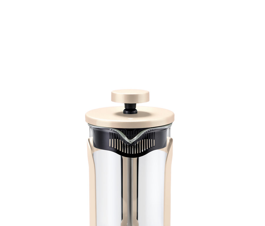 Detail béžové french press konvičky 300 ml.